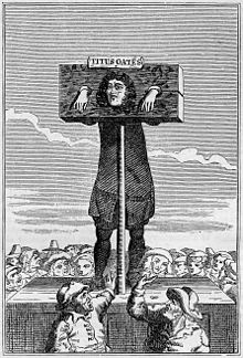 image relating to pillory