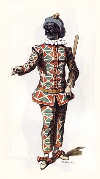 image relating to harlequin