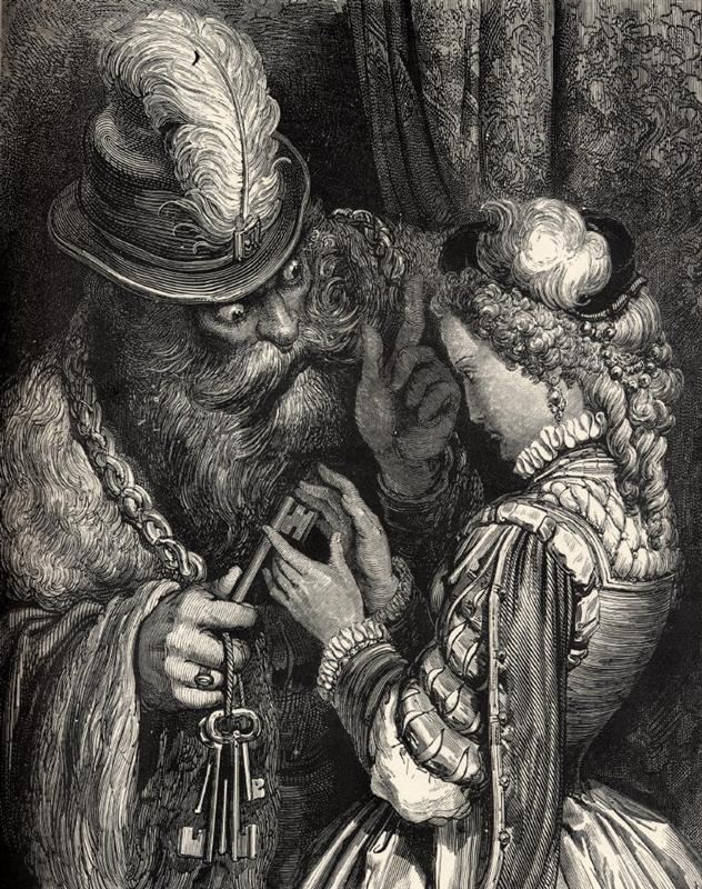 image relating to Bluebeard