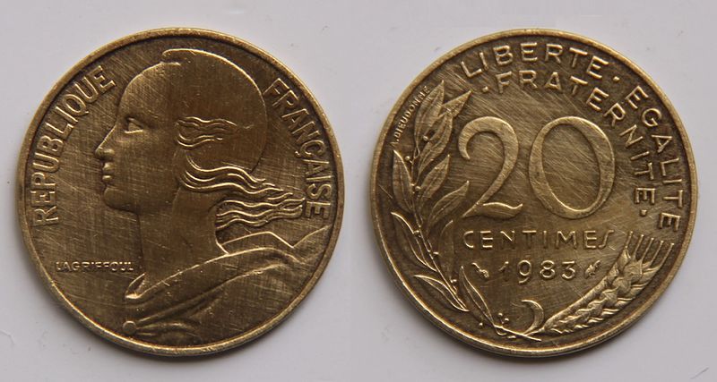 image relating to centime