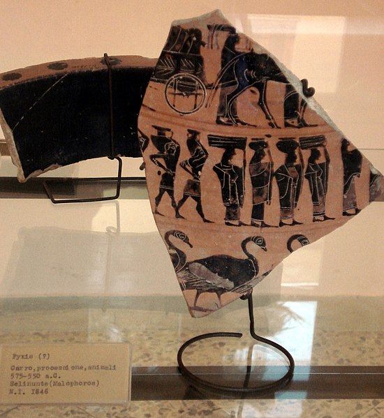 image relating to potsherd