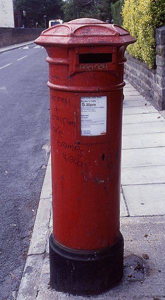 image relating to pillar box