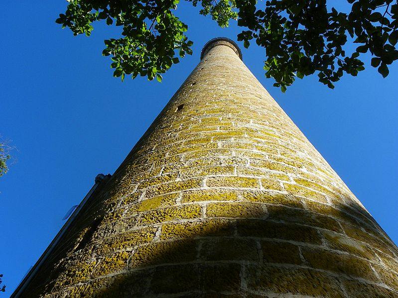 image relating to shot tower